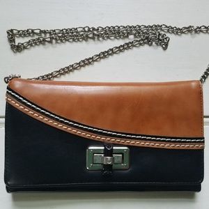 White House Black Market Bags - Clutch purse with removable chain strap White House Black Market Bags - Clutch purse with removable chain strap